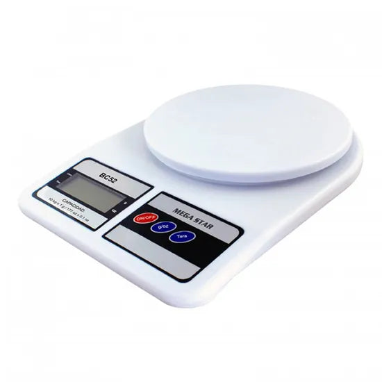 BALANZA DIGITAL COCINA MEGA STAR BC52 10KG WHITE Product