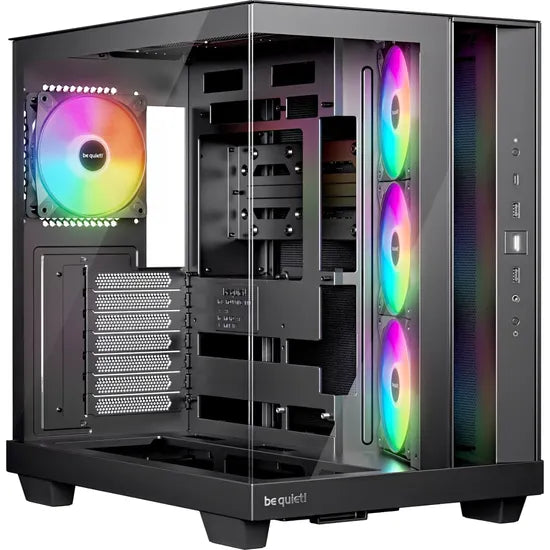 GABINETE BE QUIET! LIGHT BASE 500 LX ARGB/4 FAN/BLACK (BGW85) 1GTA.BR