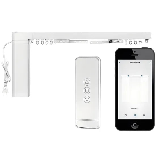 MOTOR P/ AUTOMATIZACION DE CORTINAS MOES WC-PJ220 2.16M/WIFI/ALEXA/GOOGLE C/CONTROL