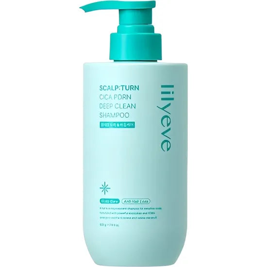 SHAMPOO LILYEVE SCALP TURN CICA PDRN DEEP CLEAN 500ML Product