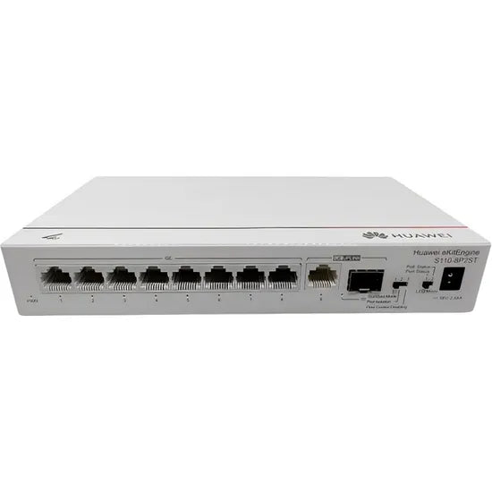 SWITCH HUAWEI S110-8P2ST 8P 1000BASE-T POE+ GE SFP