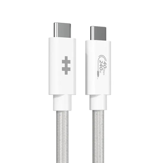 CABLE HYPERDRIVE NEXT USB4 TYPE-C 1.2M/4FT WHITE (HD6500WHGL) Product
