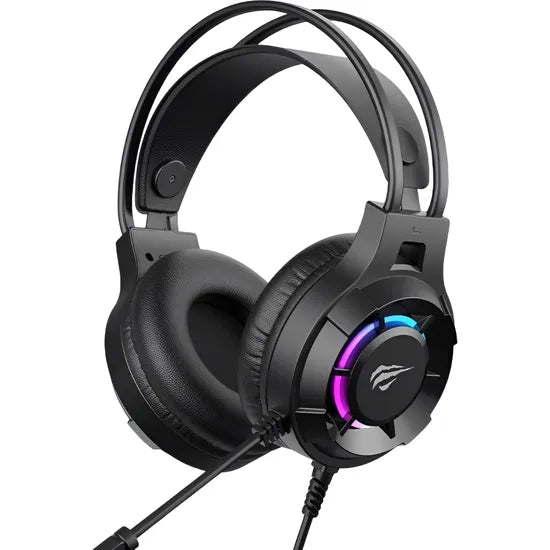 AURICULAR HAVIT NV-H2049D-N GAMING 3.5MM CON MICRÓFONO/RGB BLACK Product