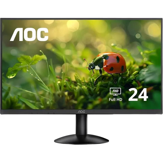 MONITOR 23.8"" AOC 24B30H2 FHD/IPS/100HZ/4MS/HDMI/VGA/BLACK