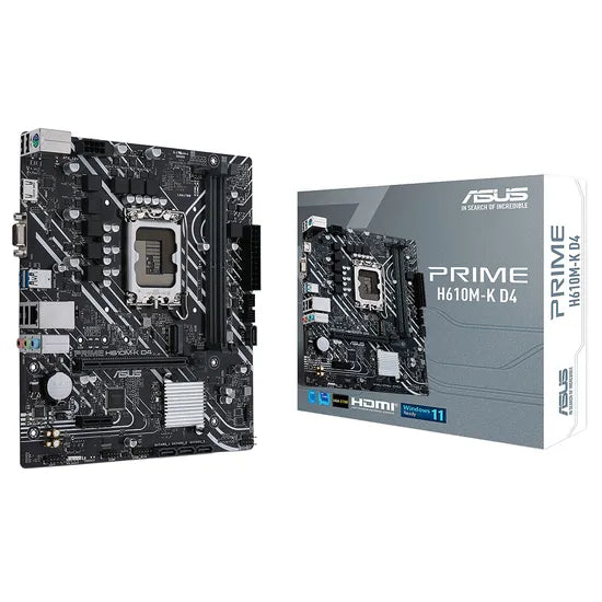 PLACA MADRE ASUS 1700 H610M-K D4 HDMI/M.2/USB3.2/DDR4/MATX Product