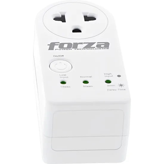 ADAP/PROTECTOR DE VOLTAJE FORZA FVP-12128-N6 1800W/RJ45/220V WHITE