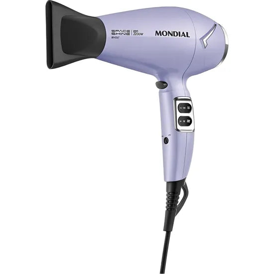 SECADOR MONDIAL SPACE SHINE SC-21-BI 2000W/BIVOLT PURPLE Product