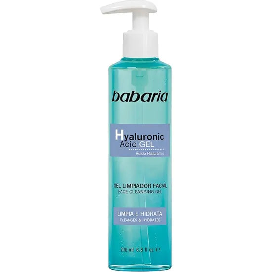 GEL DE LIMPIEZA FACIAL BABARIA ACIDO HIALURONIC 200ML Product
