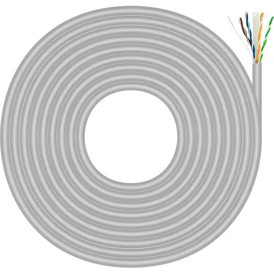 CABLE UTP NORPHEL CAT6 4X23 AWG 100% COBRE C/SIMPLE 100M ROLLO GRIS NP-6CSGRR100 Product