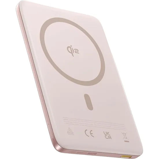 CARGADOR PORTATIL WIRELESS BASEUS PICOGO AM41 QI2 MAGNETIC 27W 10.000MAH PINK E0027202 Product
