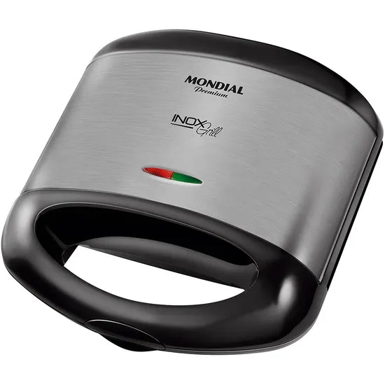 SANDWICHERA MONDIAL S-07 INOX GRILL PREMIUM 220V BLACK/SILVER Product