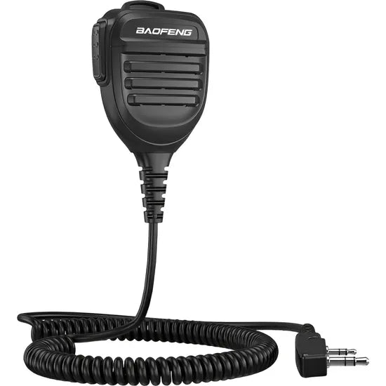 MICROFONO DE HOMBRO BAOFENG DUAL PTT P/BF-F8HP/UV- 5R/UV- 5R PLUS/888S UV-K5/BF-888S/UV-K5 Product