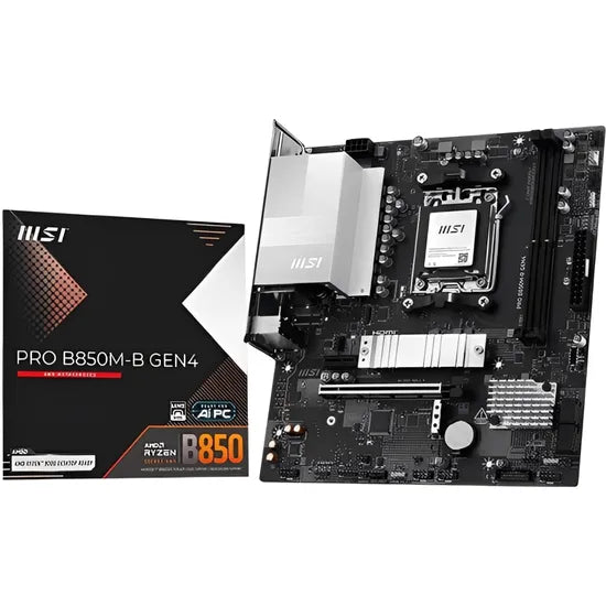 PLACA MADRE MSI AM5 PRO B850M-B GEN4 HDMI/USB3.2/2M.2/DDR5/MATX Product