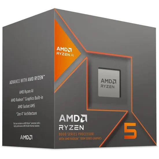 PROCESADOR AMD AM5 RYZEN R5-8600G 4.3GHZ/22MB