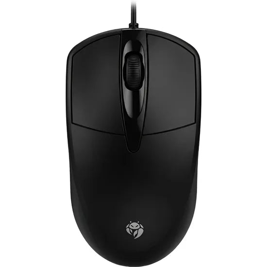 MOUSE KRAB KBMO10 12000DPI USB OPTICO BLACK