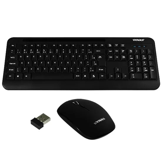 KIT TECLADO+MOUSE WIRELESS SATELLITE AK-725G PORTUGUES