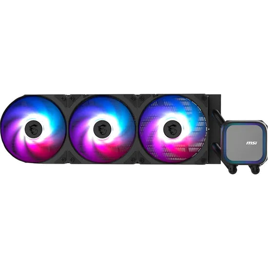 COOLER LIQUID MSI MAG CORELIQUID A13 360 ARGB LGA:1700/1851-AMD:AM4/AM5 BLACK Product