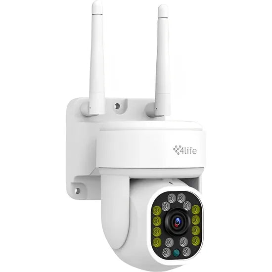 CAMARA IP 4LIFE OUTDOOR FLD4G 4MP/360/NIGHT VISION/MIC/ALARMA/APPTUYA WHITE Product