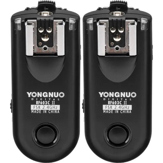 KIT DISPARADOR DE FLASH YONGNUO RF603 II C3 P/ CANON Product