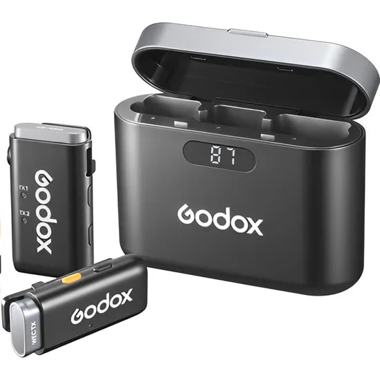 MICROFONO GODOX WIRELESS WEC - 2 PERSON  (2TX+1RX) Product