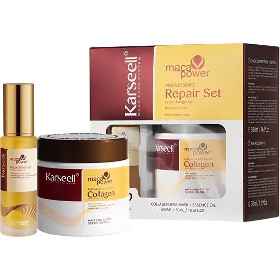 KARSEELL KIT REPAIR MASK.500ML + OIL 50ML Product