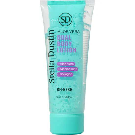 STELLA DUSTIN DUAL BODY LOTION ALOE VERA 200ML Product