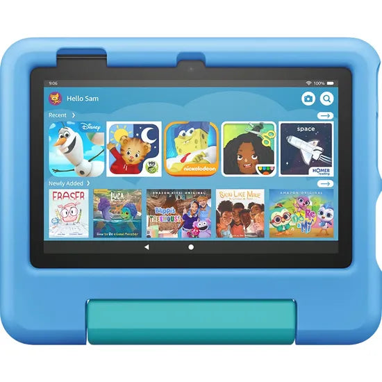 TABLET AMAZON FIRE 7"" 16GB KIDS BLUE WIFI 12TH GEN 2022 Product
