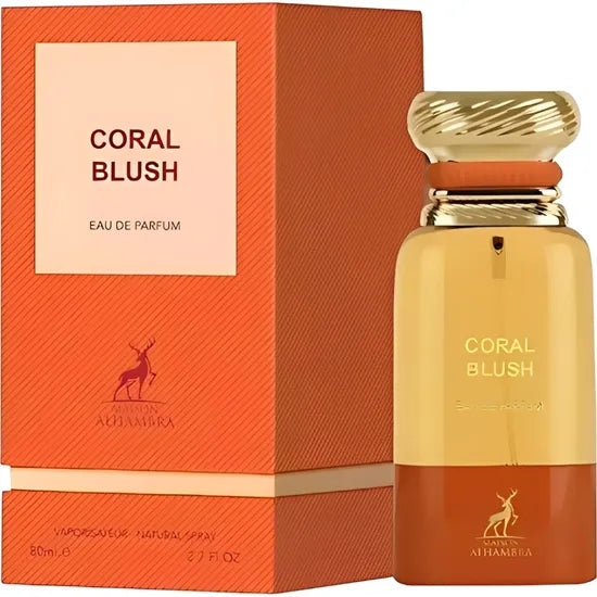 PERFUME  MAISON ALHAMBRA CORAL BLUSH EDP 80ML - UNISEX