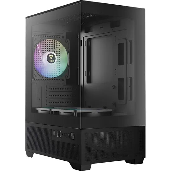 GABINETE GAMDIAS AURA GC9M ELITE ARGB /MICRO TOWER/BLACK/3FAN ARGB 1GTA.BR