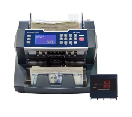 CONTADOR DE BILLETES ACCUBANKER AB5800 BIVOLT