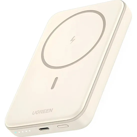 CARGADOR PORTATIL WIRELESS UGREEN PB561 MAGNETIC 20W 10.000MAH USB-C BEIGE Product
