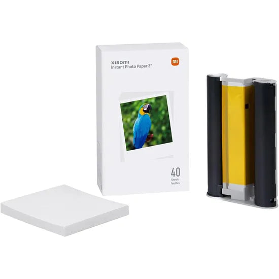 PAPEL P/ IMPRESORA XIAOMI MI PHOTO SD30 BHR6756GL 3"" C/ 40 HOJAS Product