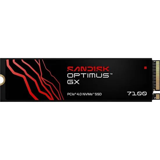 SSD 1TB M.2 NVME SANDISK OPTIMUS GX 7100 PCIE GEN4X4 7250-6900MB/S SDSP71100TAN-000E0