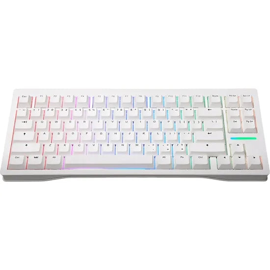 TECLADO MECANICO WOOTING 80HE ZINC ALLOY RGB 8KHZ/RAPID WHITE V2