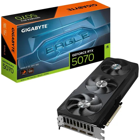 VGA GIGABYTE RTX5070 EAGLE OC SFF BLACK 12GB/GDDR7/2512MHZ/3FAN 3GTA.BR-PY Product