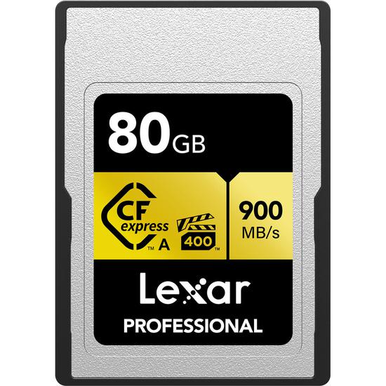 Tarjeta de memoria Lexar Professional CF Express de 80 GB