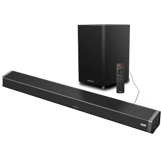 SOUNDBAR XION XI-BAR180-2 2.1/RADIO FM/USB/AUX/BT/8800W + SUBWOOFER BIVOLT Product