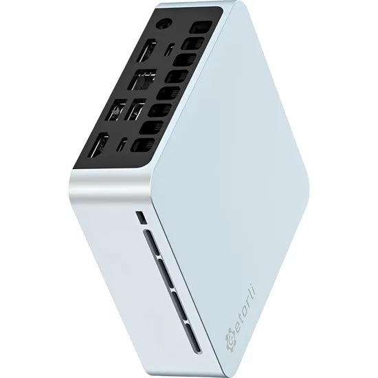 MINI PC GETORLI R5-3550H 3.7GHZ/16GBD4/512SSD/W11PRO/HDMI/4XUSB/2LAN/BT/WIFI/SLV