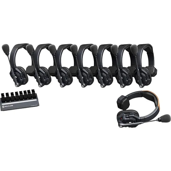 AURICULAR INTERCOM HOLLYLAND SOLIDCOM SE-8S - DUAL BATTERY Product