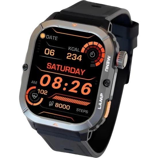RELOJ AGM LEGION 3 1.95""/AMOLED/IP68/MIL-STD/FLASHLIGHT/BLACK