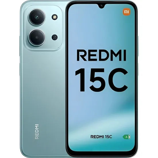CELULAR XIAOMI REDMI 15C LTE DUAL 256GB/8GB RAM MINT GREEN