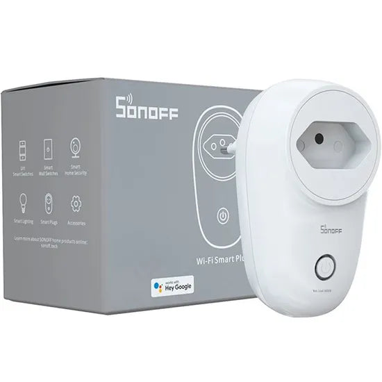 ENCHUFE SMART SONOFF S26R2TPN-BR 16A/WIFI/ALEXA/GOOGLE/WHITE 220V Product