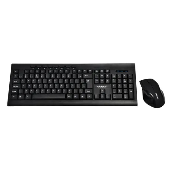 KIT TECLADO+MOUSE WIRELESS 2.4G SATELLITE AK-726G BLACK ESPAÑOL Product