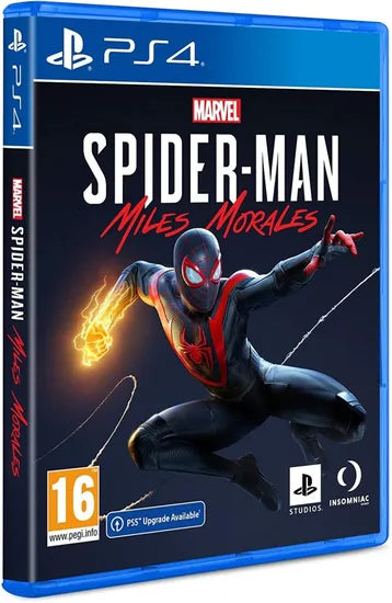 J PS4 MARVEL SPIDER-MAN MILES MORALES EN-FR-SP-PT Product