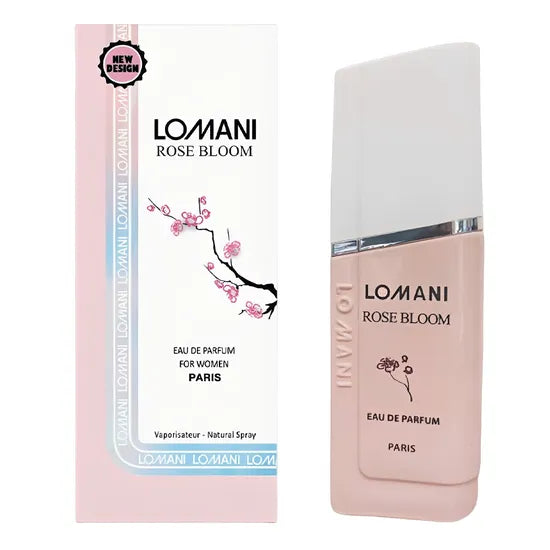 PERFUME  LOMANI ROSE BLOOM FOR WOMEN EDP 100ML - FEMENINO