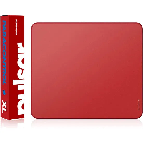 MOUSE PAD PULSAR PARACONTROL V2 XL 49X42CM RED PMP11XLR2 (MEDIUM SPEED)