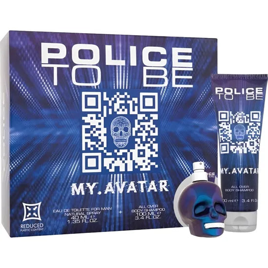 KIT PERF POLICE AVATAR 40ML EDT + SH 100ML - MASCULINO Product