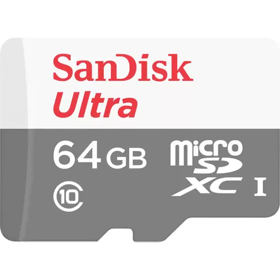 MICRO SD 64GB SANDISK ULTRA 100MB/S C10 (SDSQUNR-064G-GN3MA) Product