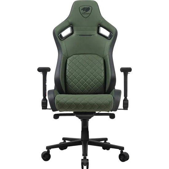 SILLA/CADEIRA P/GAMER COUGAR DEFENSOR S 4D/ALMOHADA-MAGNETICA/LUMBAR/GREEN