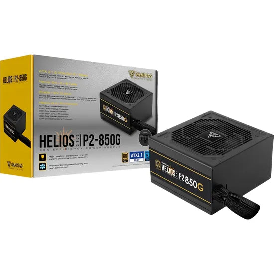 FUENTE GAMDIAS HELIOS P2-850G 850W 80 PLUS GOLD FULL MODULAR 1GTA.BR